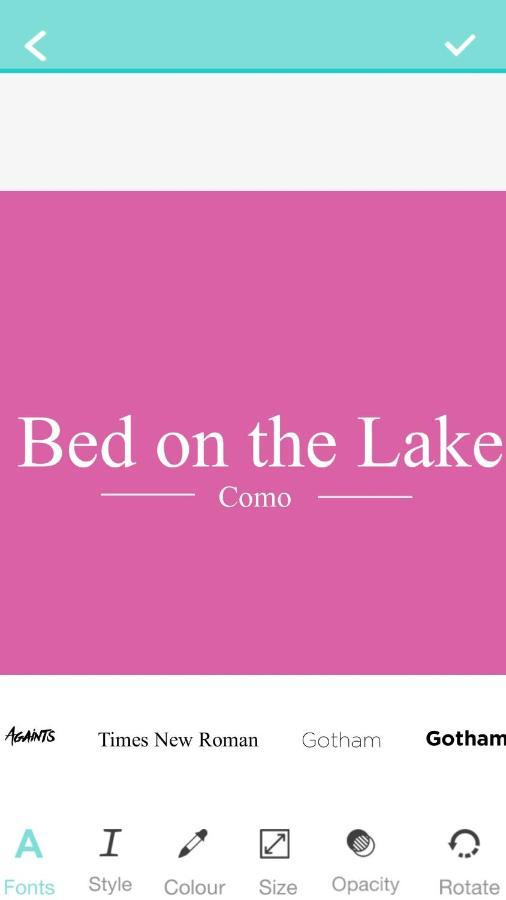 Bed On The Lake Como Monolocale Vista Lago Exterior photo